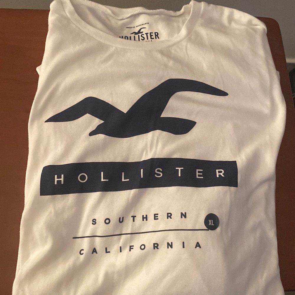 White Hollister Long Shirt